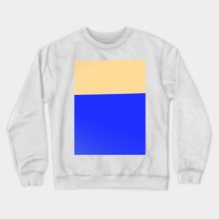 blue cream texture design Crewneck Sweatshirt